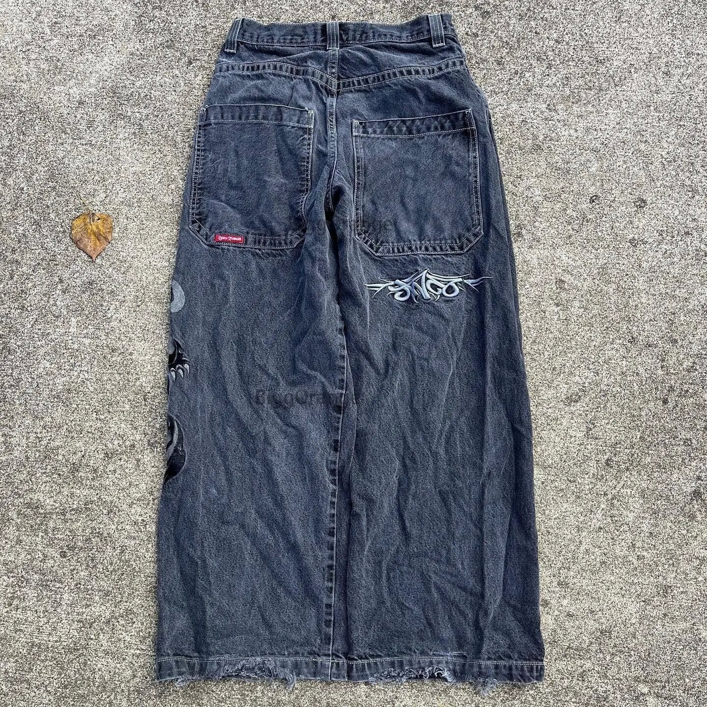 Men's Retro Wide Leg Jeans