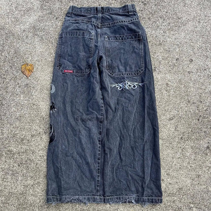 Men's Retro Wide Leg Jeans