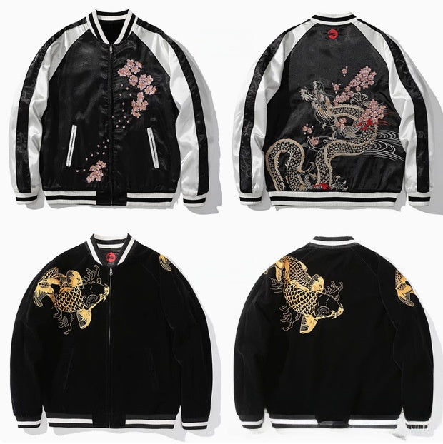Chinese Style Heavy Industry Yokosuka Jacket Coat