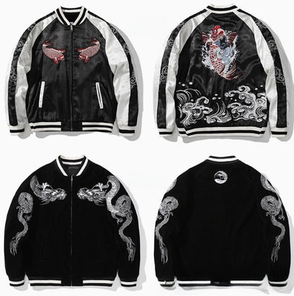 Chinese Style Heavy Industry Yokosuka Jacket Coat