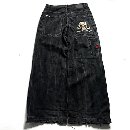 Men's Retro Wide Leg Jeans