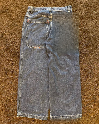 Men's Retro Wide Leg Jeans