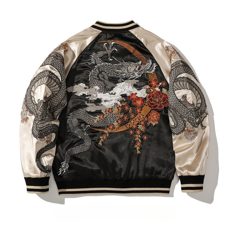 Chinese Style Heavy Industry Yokosuka Jacket Coat