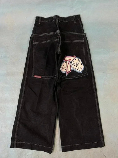 Men's Retro Wide Leg Jeans